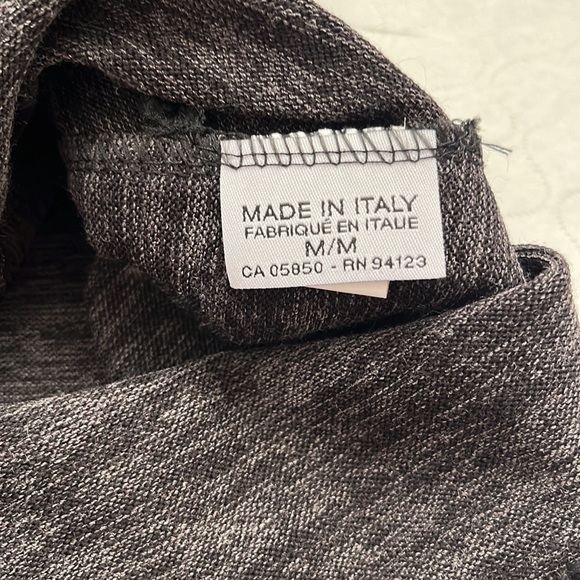 Femme Fatal black heather split sleeve top - Picture 6 of 10